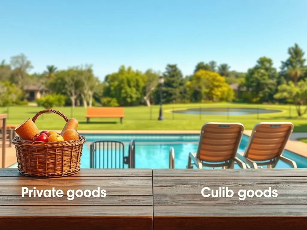 Jakie są 4 rodzaje towarów?